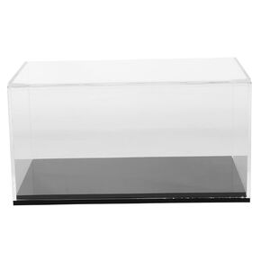 Vaguelly Acrylic Toy Car Display Boxes 1:43 Scale Toy Car Storage Organizer Case Clear Model Car Display Case Dustproof Showcase for Collectibles Figures Doll Toys