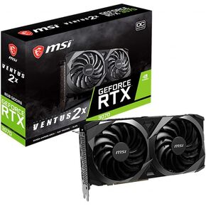 MSI Gaming GeForce GTX 1660 Ti 6GB GDRR6 - 192-bit HDMI/DP, Dual Fan, VR Ready, OC Graphics Card for Gaming PC, NVIDIA Video Card GPU (GTX 1660 TI Ventus XS 6G OC) Computer Graphics Cards (Renewed)