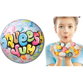ja-ru mini mochi squishy الحيوانات الغامضة (كرة واحدة ، 5 لعبة mochi quishy) squishies بطيئة الصعود للأطفال. ألعاب إدارة الغضب. تفضل حفلة Kawaii ، جوائز Treasure Box. 3334-1P