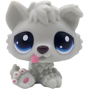 Custom-Made Baby Pet Shop Toy Short Hair Cat Dog Collie Great Dane Dachshund Cocker Spaniel Mini Bobble Head Animal Figure 1 Inch