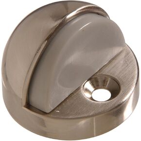 Hardware Essentials 852971 High Dome Floor Door Stops Satin Nickel 1/2"-1" Clearance