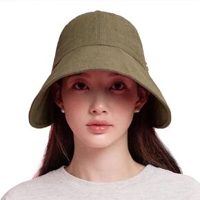 WHITE SANDS MOJA Linen Victorian Bonnet Hat Sun Cap, Foldable Summer Visor | New Katy
