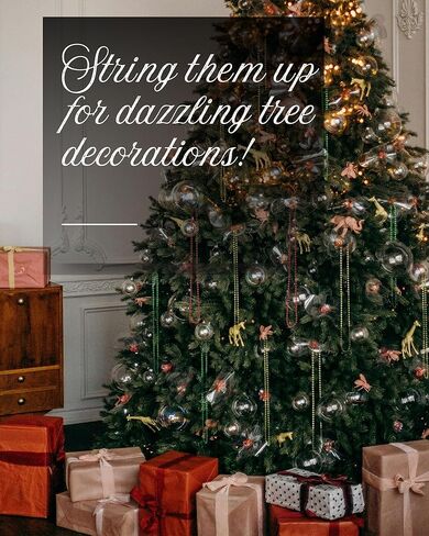 100PCS Bulk Parade Beads - Colorful Mardi Gras Bead Necklaces for Kids & Adults - Party Decorations & 33" Festival Parade Throw Accessories Bulk Beads for Wedding, Birthday in Kuwait