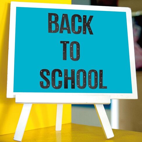 155 Pcs 15 Sheets Glitter Bulletin Board Letters 4 Inch Letter Stickers for Poster Board Stick on Letters for Bulletin Board Display Classroom School Home Decor(Green) in Kuwait