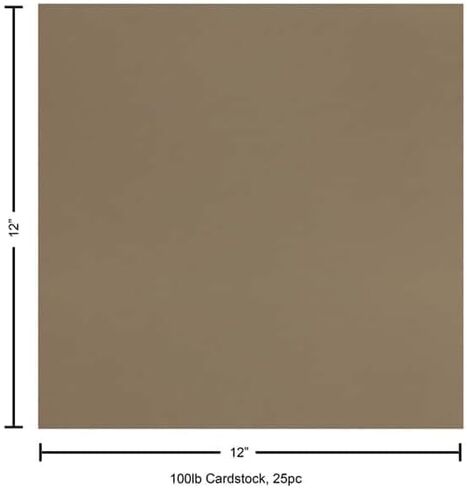 با لهجات الورق الثقيل بطاقات البطاقات السلس 12 "× 12" أوراق الخريف ، ورقة بطاقات ملونة 100 رطل لصنع البطاقات ، والسردة ، والطباعة ، والغزى ، والحرف ، و 25 قطعة حزمة in Saudi Arabia