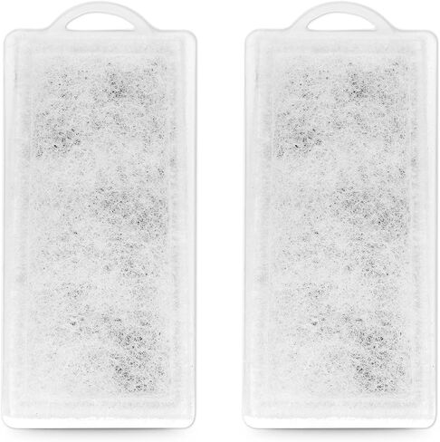 Mighty Aquarium Filter HOB Replacement Media - Fish Tank Filters Replacement, Hang-on-Back Small Aquarium Filter, Replacement Filter Cartridge - S MG04 Replacement Cartridge, 2-Pack in Kuwait