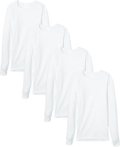 Andrew Scott Women's Base Layer Thermal Tops | 100% Cotton - Multi Packs Colors in Kuwait