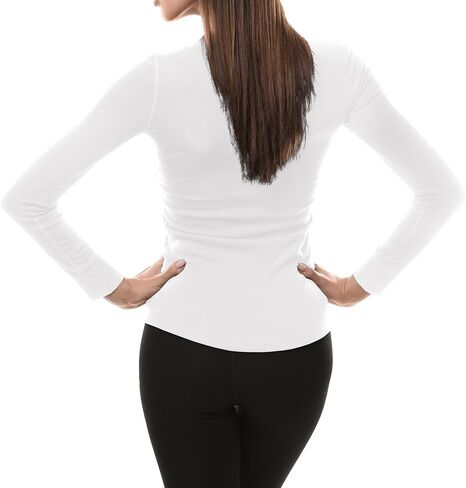 Andrew Scott Women's Base Layer Thermal Tops | 100% Cotton - Multi Packs Colors in Kuwait