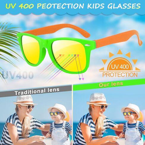 48 Pack Kids Sunglasses Party Favors ، Neon Sunglasses Bulk ، Phitchrens Sunglasses Boys Girls Girls Eyewear Pack for Goody Bag Fillers Summer Beach Pool Party Supplies Age for 3-8 in Saudi Arabia