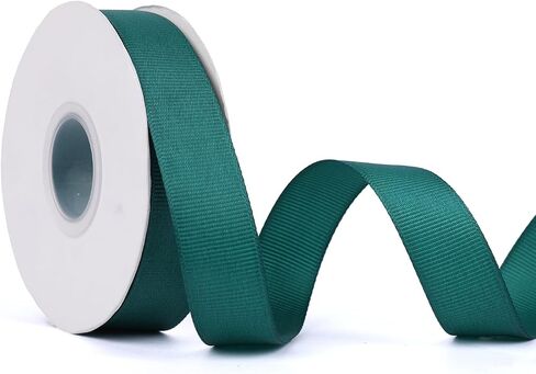 3/4 "شريط Grosgrain العريض 3/4 بوصة × 75 قدمًا للهدية ، يقدم ديكور العطلات مشاريع أقواس الصياغة (الفانيليا) in Kuwait