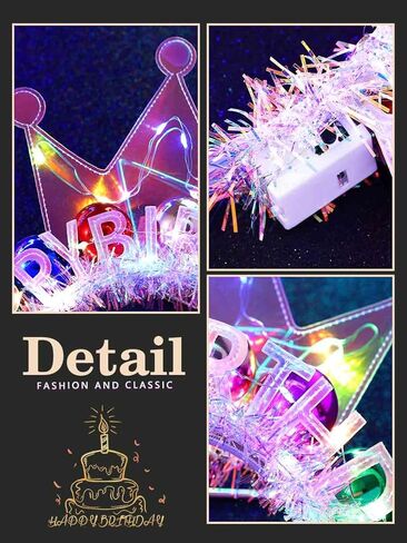 عصابة رأس مضيئة لعيد الميلاد من DRESBE، عصابات رأس عيد ميلاد سعيد، إكسسوارات شعر لحفلات أعياد الميلاد للنساء والفتيات in Kuwait