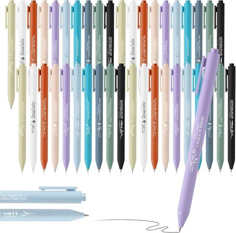 50 Pcs Regalos Cristianos En Español Bulk Mothers Day Christian Church Gifts Religious Bible Verse Pens Holy Week Sunday School Gifts for Mom Teacher Nurse(Fresh,Spanish) in Saudi Arabia