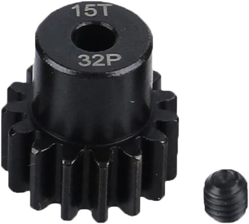 5Pcs Metal Steel 32P Pinion Gear Sets 12T 14T 16T 18T 20T with Hex Key for 1/10 Crawler Truck Traxxas Arrma HSP HPI AXIAL Tamiya LOSI RC Car Upgraded Parts (12T 14T 16T 18T 20T) in Kuwait