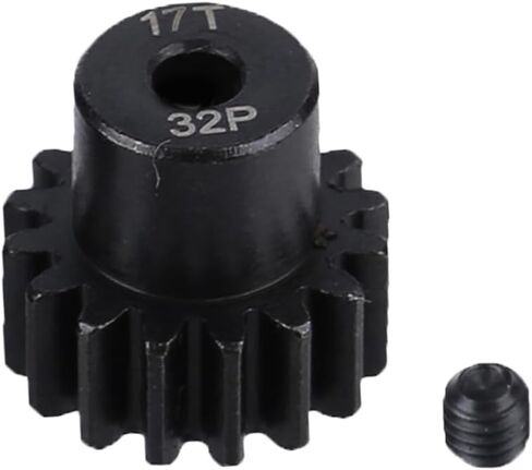 5Pcs Metal Steel 32P Pinion Gear Sets 12T 14T 16T 18T 20T with Hex Key for 1/10 Crawler Truck Traxxas Arrma HSP HPI AXIAL Tamiya LOSI RC Car Upgraded Parts (12T 14T 16T 18T 20T) in Kuwait