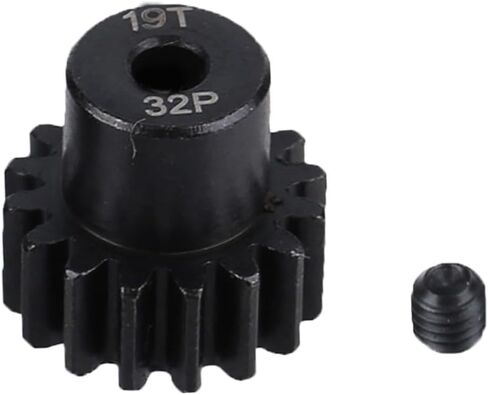 5Pcs Metal Steel 32P Pinion Gear Sets 12T 14T 16T 18T 20T with Hex Key for 1/10 Crawler Truck Traxxas Arrma HSP HPI AXIAL Tamiya LOSI RC Car Upgraded Parts (12T 14T 16T 18T 20T) in Kuwait