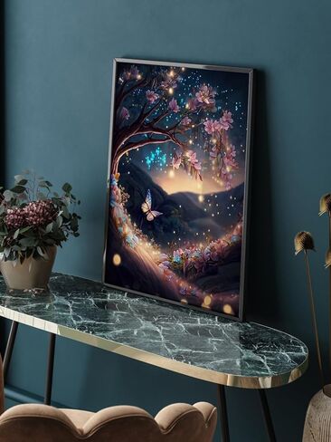 مجموعات اللوحات الماس Suutang للبالغين ، لوحات فن الماس الماس للمبتدئين ، 5D DIY كامل الحفر الماس DOTS GEM CRAFTS ، Home Wall Decor Holiday Gift ، 12 × 12 بوصة in Kuwait