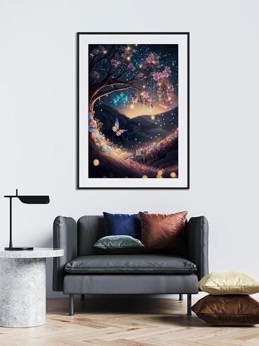 مجموعات اللوحات الماس Suutang للبالغين ، لوحات فن الماس الماس للمبتدئين ، 5D DIY كامل الحفر الماس DOTS GEM CRAFTS ، Home Wall Decor Holiday Gift ، 12 × 12 بوصة in Kuwait