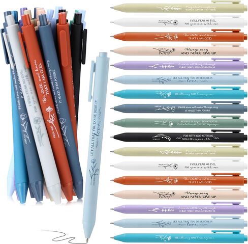 50 Pcs Regalos Cristianos En Español Bulk Mothers Day Christian Church Gifts Religious Bible Verse Pens Holy Week Sunday School Gifts for Mom Teacher Nurse(Fresh,Spanish) in Saudi Arabia