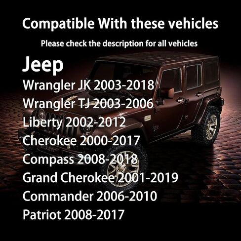 Gas Cap,Fuel Cap Compatible With Chrysler 200 300 Aspen Town Country Sebring, Dodge Ram 1500 2500 3500 Grand Caravan Charger Challenger Dart Durango Journey Nitro Caliber Dakota, Jeep Wrangler JK TJ in Kuwait