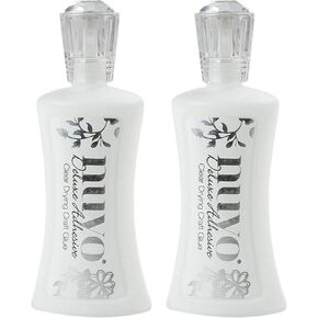 MSB Tonic Studios Nuvo Deluxe لاصق ، أبيض ، 2 حزمة ، 4 أوقية ، لزوجة متوسطة ، الغراء الحرفي