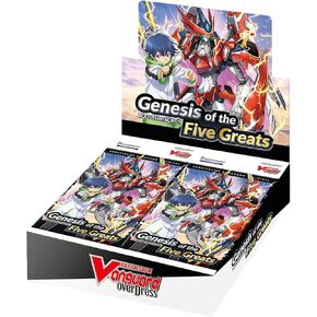 CFV Cardfight Vanguard Overdress: Genesis of the Five Greats Booster Boster