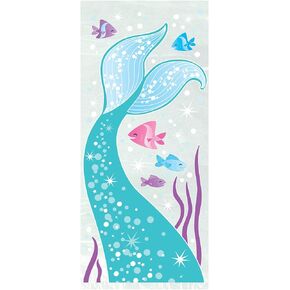 أكياس السيلوفان حورية البحر - 5 "× 11" (حزمة من 20) - أكياس جيدة نابضة بالحياة ، غريبة الأطوار - مثالية للحفلات والاستحمام والأحداث والهدايا