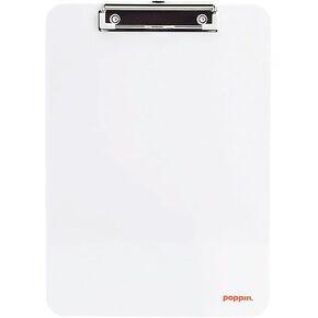Poppin Clipboard - Letter Sized Clipboard with Strong Metal Clip