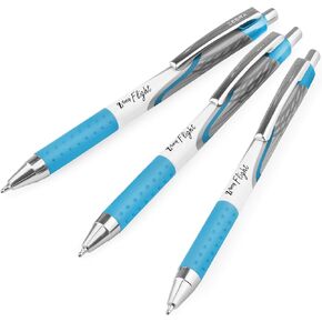 Zebra Classic Z -Grip Flight Point Pens - 1.2mm - Blue Blue - Pack of 3