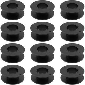 Xhziy 55mm البلاستيك التخزين المؤقت البلاستيكي التخزين المؤقت مناسبة لتهدئة جميع أنواع الحبل 12pcs