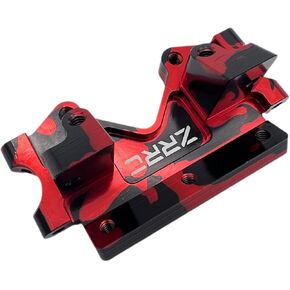 ترقية الحاجز الأمامي للألومنيوم لـ 1/10 Traxxas 2WD Slash و Rustler و Stampede و Bandit Parts 2530 2530a والأحمر والأسود المنشأ