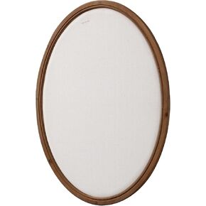 Sofe Oval Bulletin Bulletin Board ، لوحات دبوس فريدة من نوعها للجدران ، 21 × 17 بوصة لوحة رؤية معلقة ، لوحة إشعار الرسائل لوحة الذاكرة للمنزل والمدرسة مع دبابيس