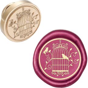 CRASPIRE BIRD WAX SEAL SEAL HEAD BIRD BIRD BLISTING Animal Sealing Brass Stamp Head Olny لتزيين دعوات المظروف