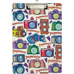 Naanle Math Linear Mathematics Dircle Custom Custom Acrylic Clavoard ، A4 Size Size Size Sliver Clip Clip Decor Decord للطلاب ، المكتب ، المدرسة ، الممرضات (12.5 "× 9")