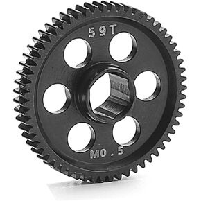 العتاد الرئيسي الصلب لـ Arrma 1/18 Granite Grom RC 57T/59T 0.5M SPUR GEAR REGRATIONS (57T)