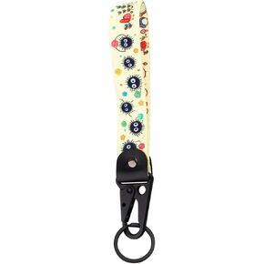 Anime Soot Sprite Lanyard Keychain, ID Badges Key Lanyard for Bags, Outdoor, Travel and Sports