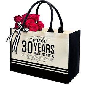 Engagement Gift, Canvas Tote Bag, Bridal Shower Gifts for Bride Tote Bags, Wedding Bride Gifts Shoulder Bags, Bride Gifts (Bride, Black&White)