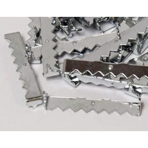 20 Pack 1-3/4" Nailess Sawtooth Hangers Zinc Plated