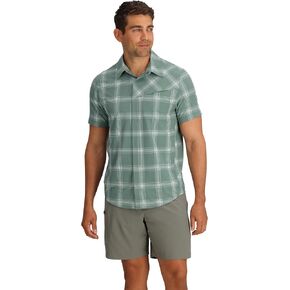 Outdoor Research Men's Astroman Short Sleeve Sun Shirt - Breathable UPF 50 Technical Button Down