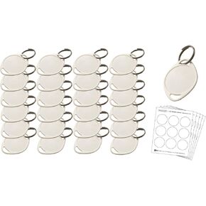 Lucky Line Round Label-it Tags Plastic Tags