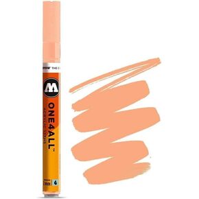 Molotow One4all Acrylic Paint Marker ، 2mm ، Peach Pastel ، 1 لكل (127.214)