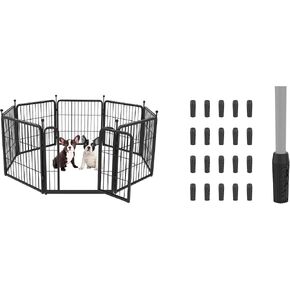 FXW Rollick 24 Inch 8 لوحات Playpen و FXW Floor Floor Floor Floor فقط مناسبة لـ FXW Rollick/Instant/Aster Dog Playpen ، 20pcs