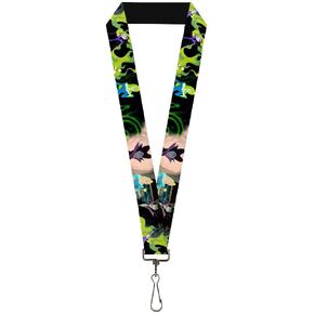 Buckle Down Lanyard-1.0"-Princess Aurora & Maleficent Scenes