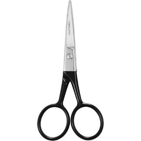 4" Small Precision Embroidery Scissors - All purpose Stainless Steel Sharp Fabric Scissors for DIY Craft Thread Cutting Yarn, Knitting Needlework Stitching Shears, Manicure Cuticles Nail