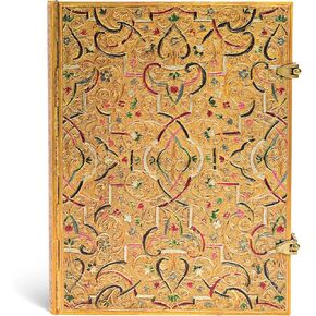 Gold Inlay Ultra Lined Hardcover Journal, 240pg, 120GSM by Paperblanks (Gold Inlay)
