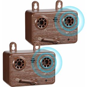 Dog Barking Control Devices, 2 Pack Auto Anti Barking Devices with 4 Modes, 50ft Bark Box Dog Bark Deterrent Devices for Indoor/Outdoor Dogs, Effective Stop Dog from Barking 1