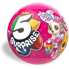 ZURU 5 Surprise Miniature Toy Mystery Ball (Girl)