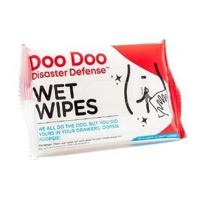 مناديل Doo Doo Doo - 10/Pack - Towelette رطبة قابلة للتطهير - مناديل Syn Survival Survival Function - أفضل هدية هدايا.