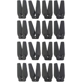 16 PCS Propeller Black لـ E58 S168 JY019 قابلة للطي بدون طيار