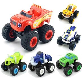 لعبة Monster Truck Tuy للأطفال ، لعبة Monster Truck Toy مع 6 شاحنات مركبة ، لعبة الصيف للأولاد Girls