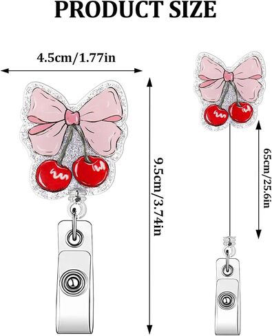 Yellow Sunflower Badge Clip Cute Funny Badge Reels Retractable Name Badge Reel Glitter Badge Clip Spring Summer Retractable Badge Holders ID Badge Reel for Nurse Doctor Student Office Gifts in Kuwait